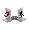 first-class customizable iron book end creative superman metal bookends book stopper hanging bookend